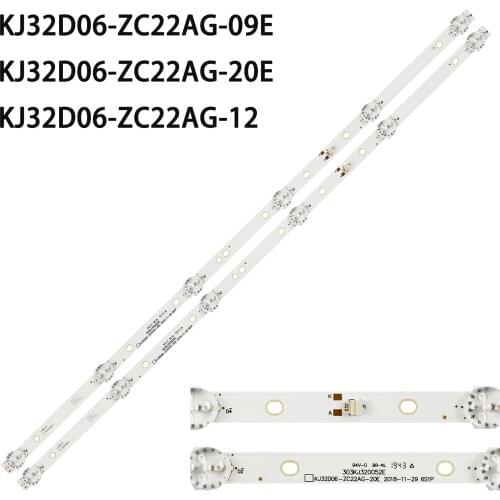 LED Backlight strip 6 lamp For KJ32D06-ZC22AG-09 12 20E 303KJ320044 KM0320LDCH 32LH0202 32HH1830 HTV-32R01-T2C/A4/B V320BJ6-Q01