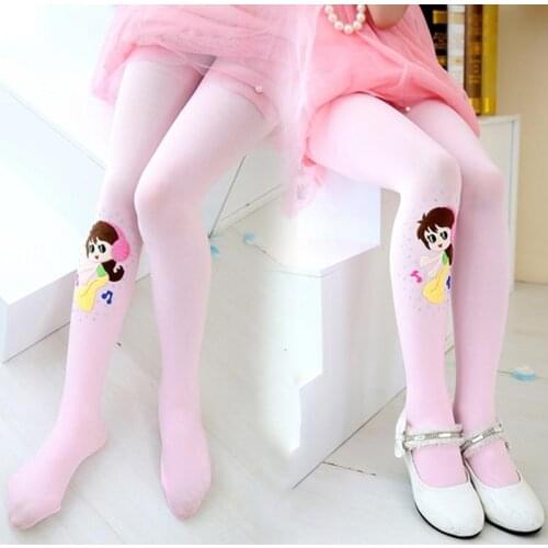 Spring Girls Pantyhose Ballet Styles Kids Children Girl Tights Cute Dance Girl Velvet Tights Stockings Girls autumn Tights