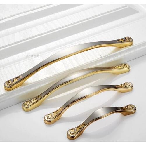 Drawer Cupboard Hardware Zinc Alloy Knurled Dresser Closet Knob Kitchen Cabinet Pulls Golden White Bronze Modern