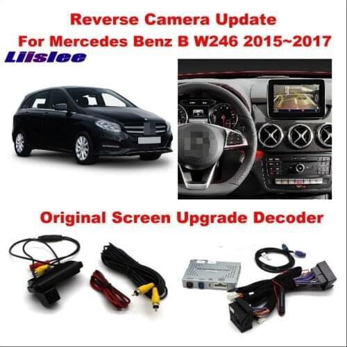 Car Reverse Decoder Module For Mercedes Benz B W246 2015 2016 2017 Original Screen Upgrade Interface Rear View Camera Digital