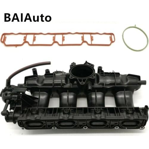 06J133201G 06J 133 201 AS OEM New Engine Intake Manifold For VW Golf Jetta CC Passat B6 Beetle Eos Tiguan Audi A3 Q3 1.8T/2.0T