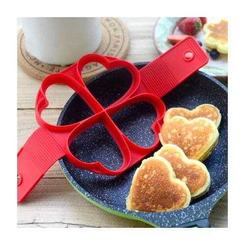 1Pcs Silicone Nonstick Fantastic Eggs Ring Cooking Tool Egg Cooker Pan Flip Egg Mold Pancake Maker Kitchen Baking Accessories