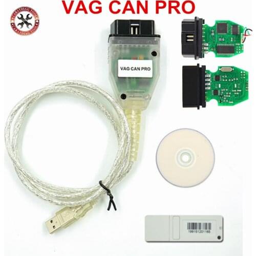 Version 5.5.1 VCP Scanner obd 2 VAG CAN PRO CAN BUS car diagnostic scanner tool