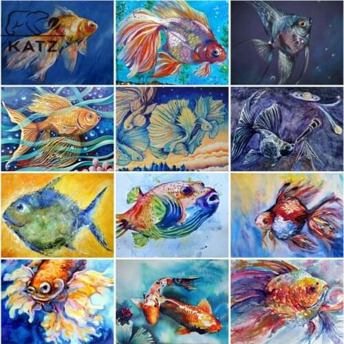 Graffiti Portrait Diamond Painting Marine Animal Embroidery Crossing Diy Painted Mosaic Art Gift Cross Stitch Home Decoration