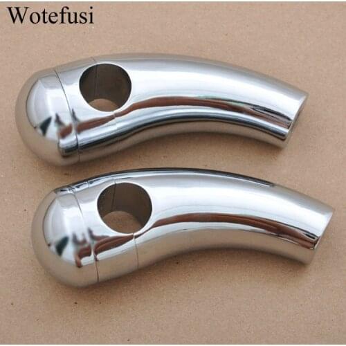 Wotefusi Height Chrome Handlebar Risers For Honda VTX Yamaha V-Star Kawasaki Vulcan 900 [P506]