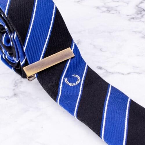Classic Matte Tie Bar Men Jewelry Simple Brushed Smooth High Quality Tie Clip Clasp Copper Tie Pin Gifts
