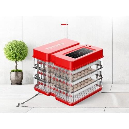 Chicken Incubator Water Bed Incubator Culture Incubator Small And Medium-sized Intelligent Incubator Duck Seedling Incubator Red