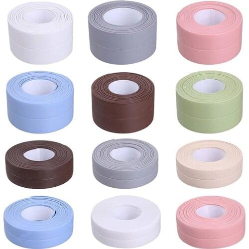 Anti-mold Tape Kitchen Bathroom Waterproof Tape Leak-proof Sink Toilet Gap Gas Stove Foam Masking Kitchen Decoration Magic