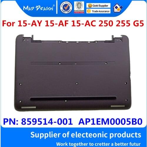 NEW original Laptop bottom base case lower cover Panel Door shell For HP 15-AY 15-AF 15-AC 250 G5 255 G5 859514-001 AP1EM0005B0
