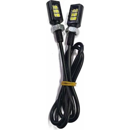 2021 New 12V License Plate Screw Bolt LED Light Bulb Suitable for Bike Motorcycle