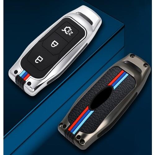 New Car Remote Key Case Cover Fob For Ford Mondeo 3 4 5 MK3 MK4 MK5 Focus 3 4 Ranger S C Max Explorer Fiesta Car Accessories