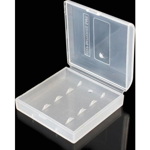 NEW Soshine 10PCS Hard Plastic Battery Case Holder Storage Box for AAA Battery