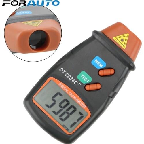New Handheld Non Contact Laser Photo Tachometer High Quality Digital RPM Tach Laser Tachometer Speed Gauge