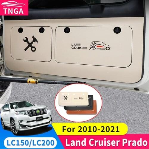 Applicable to Toyota Land Cruiser Prado 150 Tailgate Toolbox Scratch-Resistant Anti-Fouling Tailgate Door Sticker Modification