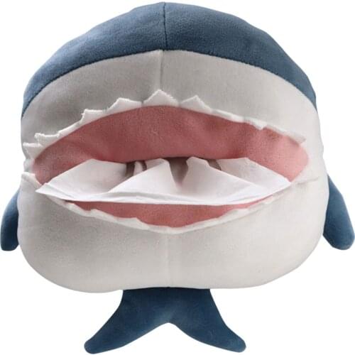 Creative Car Seat Backrest Drawer Box Light Cute Cartoon Napkin Holder