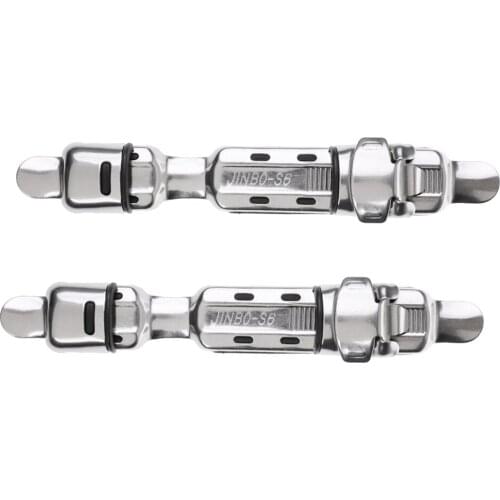 4pcs Adjustable Fishing Reel Seat Deck Wheel Rod Clip Diy Fishing Accessory Carrete de la pesca moulinet