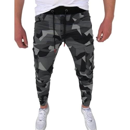 New Camouflage Pants Men Joggers Sweatpants 2020 Autumn Streetwear Casual Sports Male Cargo Trousers