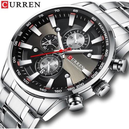 Curren 8351 Luxury Mens Watch 30m Waterproof Date Clock Male Sports Watches Men Quartz Wrist Watch Relogio Masculino