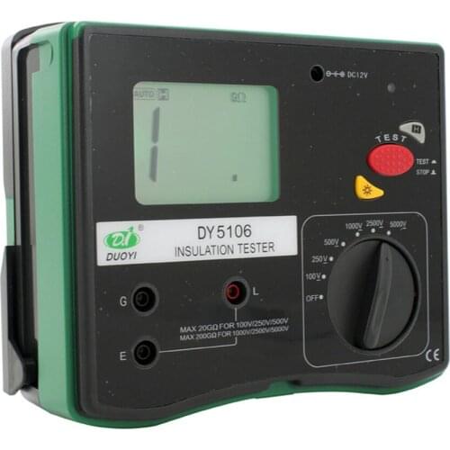 DY5106 Digital 5000V Insulation Resistance Tester