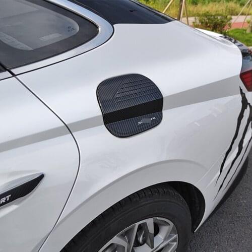For Hyundai Sonata CN10 2020 fuel tank cover stainless steel ABS new personality protection decorative fuel tank cover