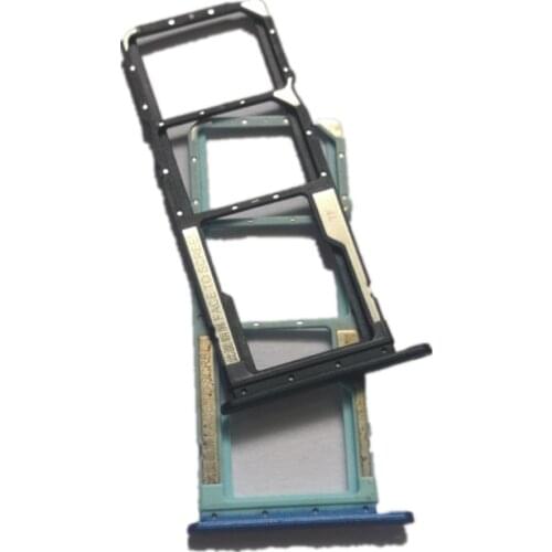 Redmi7A SIM Card Slots For Xiaomi Redmi 7A Sim Cards Adapters Socket Holder Tray Phone Replacement Housing Repair Part