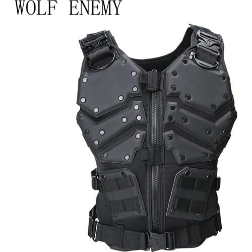 Molle Tactical Military Army Hunting Combat Body Vest Body Protector Black