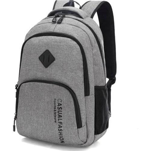 2021 New Fashion Mens Backpack Bag Male Canvas Laptop Backpack Computer Bag high school student college student bag male