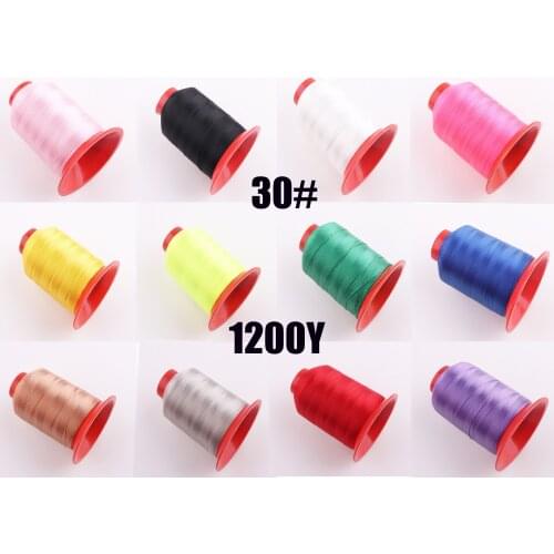 Nylon Bonded Thread 30# 1200yards Sewing Thread Nylon Cord for Upholstery Swimwear/Shoes/Garment Nylon Wire DIY Accessories