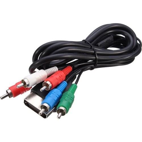 New HD TV Component Composite Audio Video AV Cable Adapter Cord High Definition For Microsoft For First Generation For XBOX