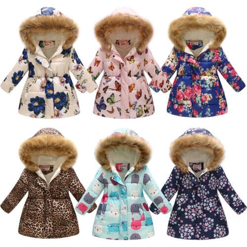 2021 Autumn Fashion Toddler Girl Winter Clothes Baby Boys Snowsuit Childrens Hooded Warm Down Jacket Kids Clothing Heating Coat