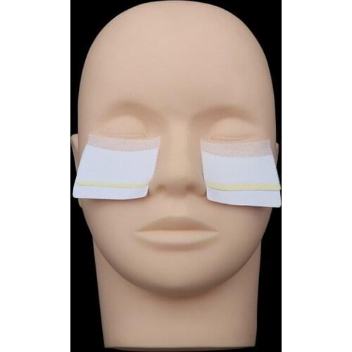 2021 NEW 40Pcs/bag Eyelash Extension Cotton Patch Sticker For Removing Eyelashes Eye Pads Patches 4.6X3.6CM