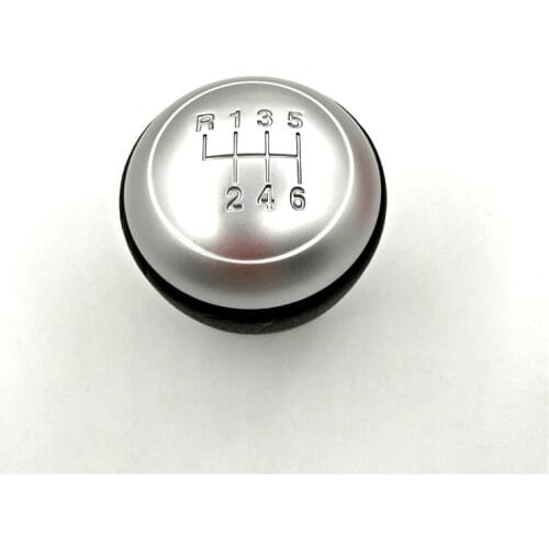 6 Speed Gear Shift Knob Shifter Lever Head Handball chrome for Hyundai sonata 8 Elantra I30 07-11 Touring KIA Forte Cerato Koup