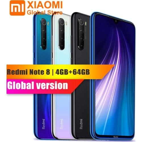 Global Version Xiaomi Note 8 4GB RAM 64GB ROM Mobile Phone Note8 Snapdragon 665 Quick Charging 4000mAh Battery 48MP SmartPhone