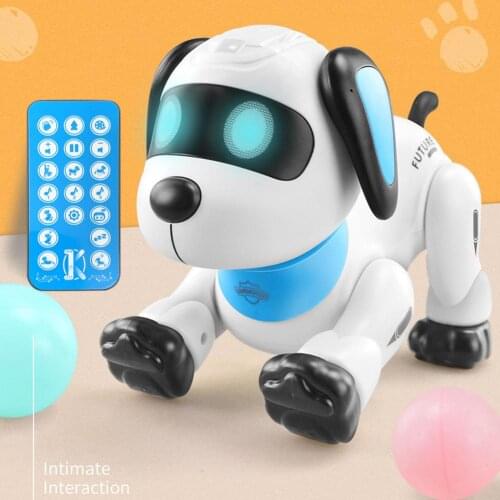 2.4G Remote Control Dog Smart Animals Toy Robot Puppy Education Electronic Toys For Children Gift Kid Robots & Animals