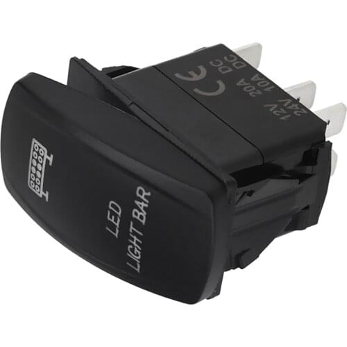 Brand New Durable LED Light Bar Toggle Rocker Switch SPST 5 Pin Universal