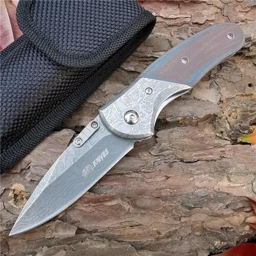 Outdoor Tactical Camping Hunting Survival Pocket Folding Knife Mini Portable Fruit Rescue Folding Blade Stiletto Precision Knive