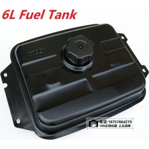 6L fuel tank Gas Diesel Petrol Oil container for 110cc 125cc 200cc 250cc 300cc jinling atv utv buggy quad free shipping