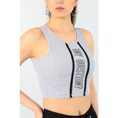 Lady T-Shirt Wicking Sleeveless 100 Cotton Trend Fashion Cheap Good Quality Summer Sun Holiday