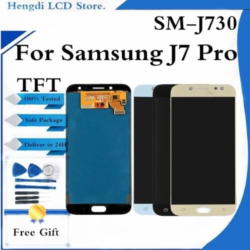 LCD For Samsung Galaxy J730 J730F J7 Pro 2017 LCD Display Touch Screen Digitizer Assembly For Samsung J730 Display Replacement