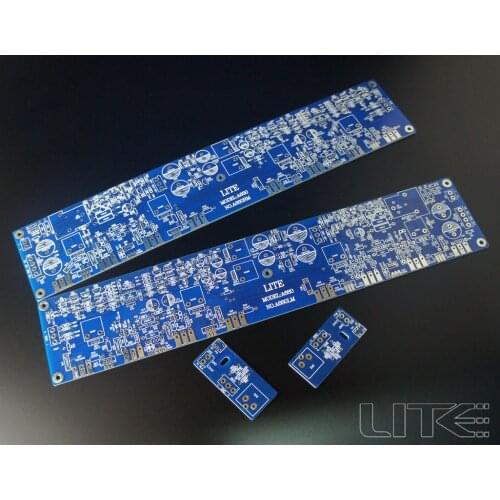 1 pair LITE A680 full balance board PCB power amplifier empty plate