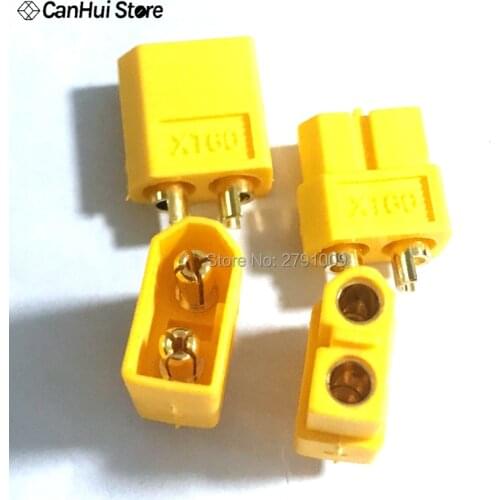10pcs XT60 XT-60 Male Female Bullet Connectors Plugs For RC Lipo Battery (5 pair) Mode Electric Adjustable Plug Banana Gold Plat