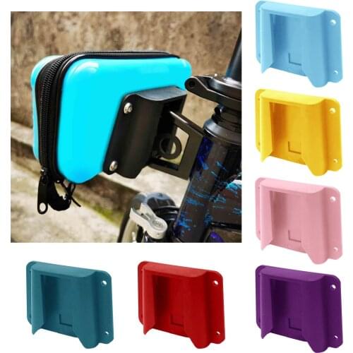 Bicycle Carrier Block Adapter for Brompton Folding Bike Bag Rack Holder ABS Front Carrier Block