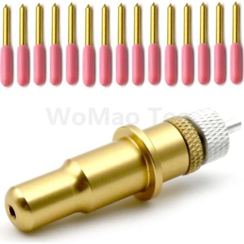US Cutter/Maker plotter vinyl Blade Housing Holder +15pcs/set Premium FINE PT Blade Super High Quality