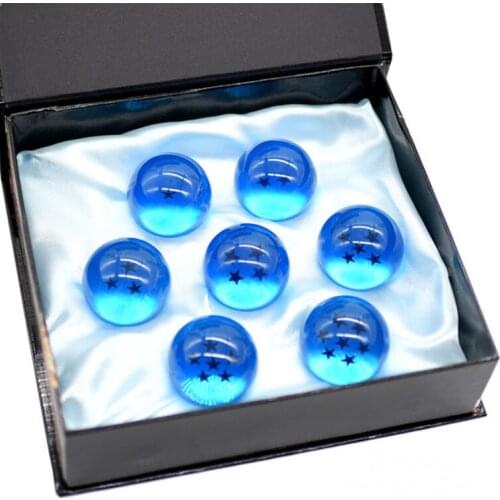 New Dragon Ball Peripheral Anime Handmade 7 Crystal 3.5 Cm Dragon Ball Model Set Birthday Wishes Gift