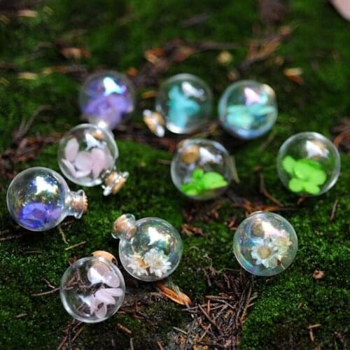 Car Hanging Perfume Pendant Fragrance Air Freshener Empty Glass Bottle Diffusers