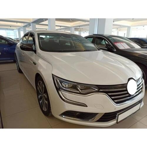 Bat Mirror Cover Piano For Renault Talisman Black ABS 2016 and After the Quality Product Full Harmony 1 Suit 2 Piece (Left-right