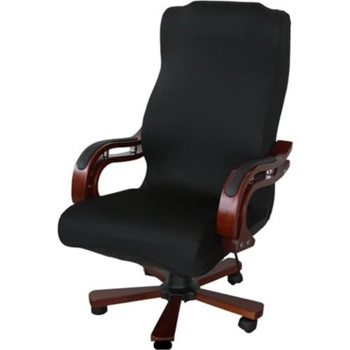 L Size Solid Spandex Office chair cover Computer elastic armchair Slipcovers seat Arm Chair Covers Stretch Rotating Lift& M size