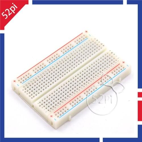 Mini Breadboard Solderless Protoboard PCB Test Board 400 Contacts Tie Points
