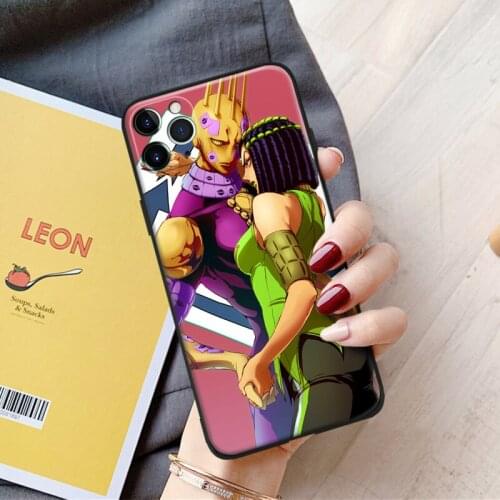 Ermes Costello JoJos Bizarre anime For iPhone se 6 6s 7 8 plus x xr xs 11 12 mini pro max soft silicone phone case cover shell