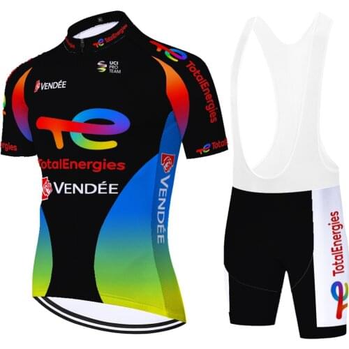 2021 total new energies Maillot De Cyclisme Homme Completo Ciclismo Estivo Roupa Ciclismo Masculino Cycling Jersey Ropa Ciclismo